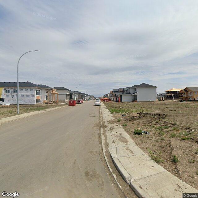 A street in Aspen Ridge, Saskatoon