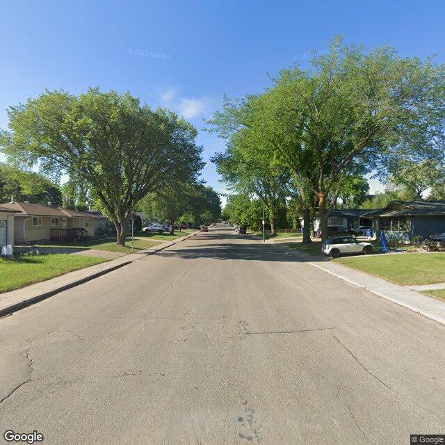 A street in Brevoort Park, Saskatoon