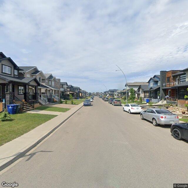 A street in Evergreen, Saskatoon