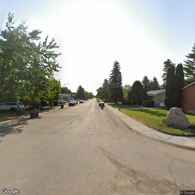 A street in Forest Grove, Saskatoon