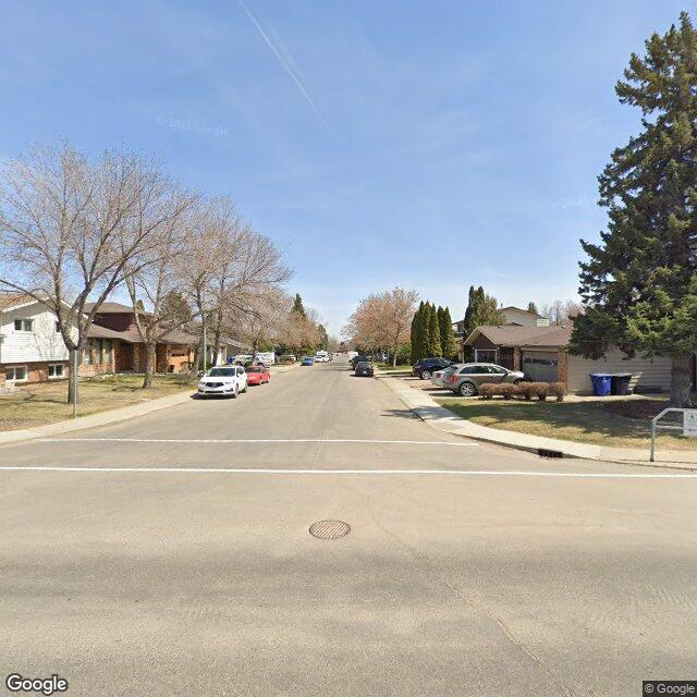 A street in Lakeview, Saskatoon