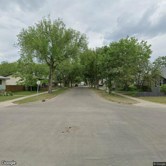 A street in Mayfair, Saskatoon