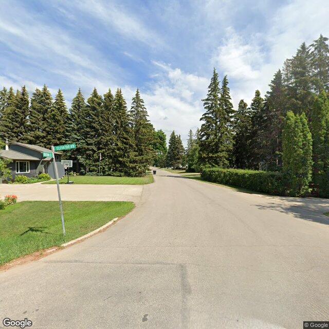 A street in Montgomery Place, Saskatoon