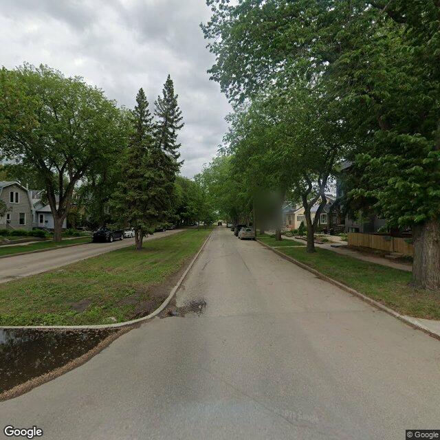 A street in Nutana, Saskatoon