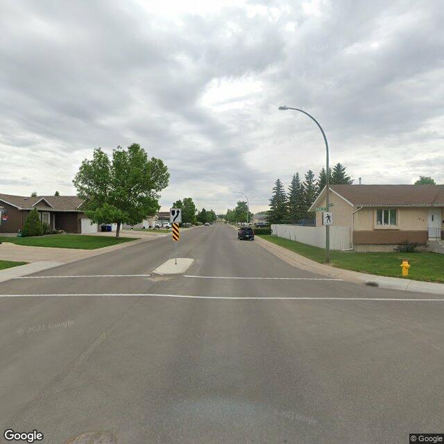 A street in Silverspring, Saskatoon