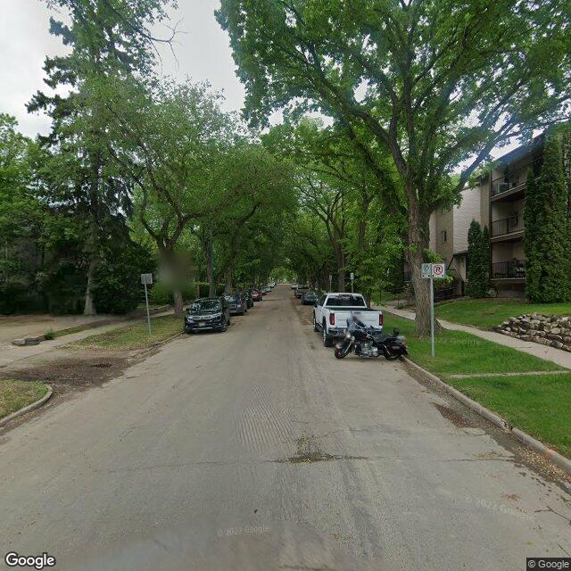 A street in Varsity View, Saskatoon